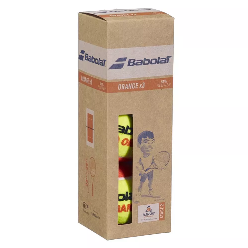 Babolat Orange 3 Stuks Geel