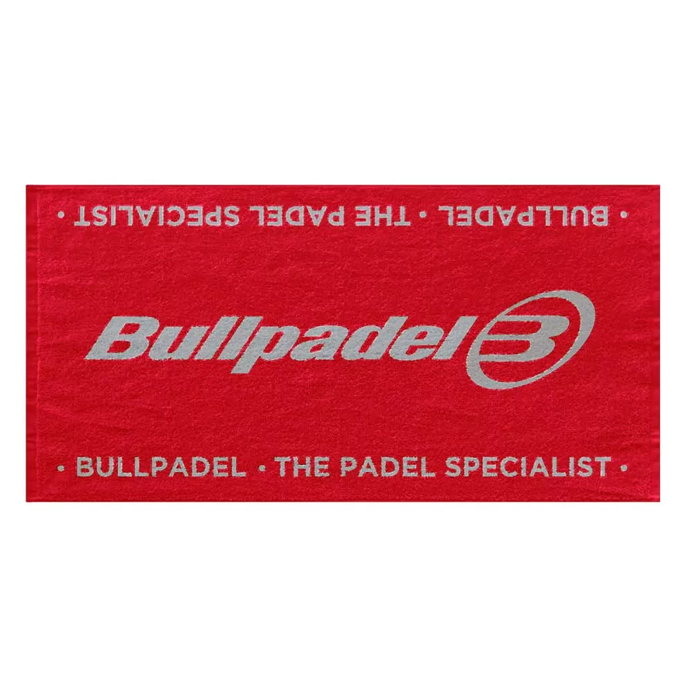 Bullpadel Klassieke rode handdoek