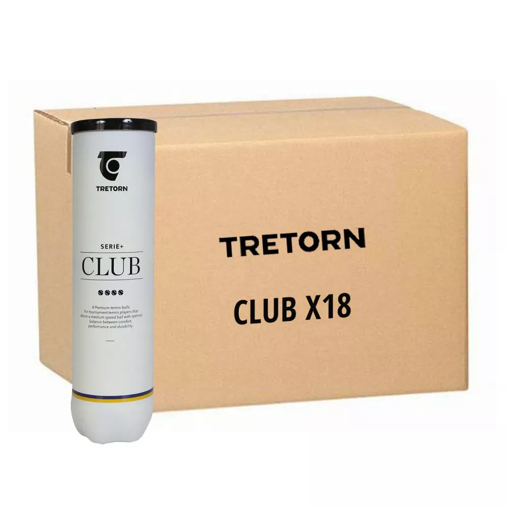 copy ofTretorn Serie+ Club 4 stuks geel