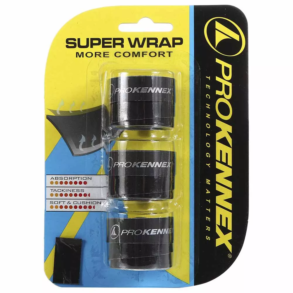 copy ofPro Kennex Super Wrap Wit x 3 overgrips