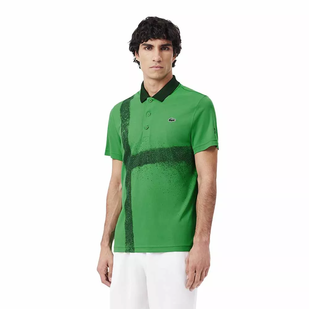 copy ofPolo Lacoste Tennis Novak Djokovic Fan Blauw/Marine Polo