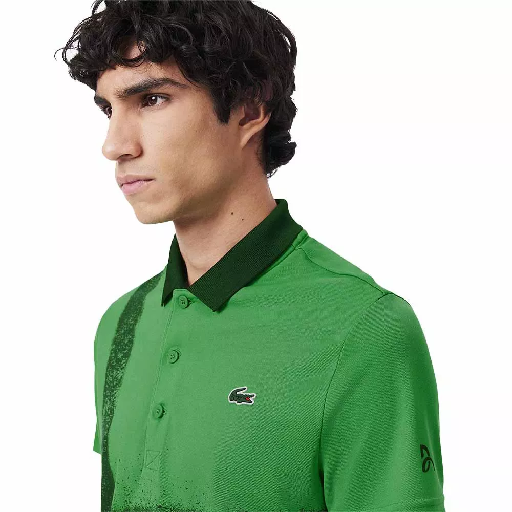 copy ofPolo Lacoste Tennis Novak Djokovic Fan Blauw/Marine Polo