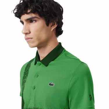 copy ofPolo Lacoste Tennis Novak Djokovic Fan Blauw/Marine Polo