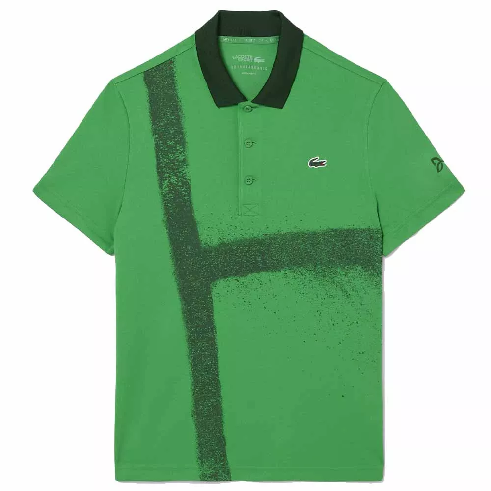copy ofPolo Lacoste Tennis Novak Djokovic Fan Blauw/Marine Polo