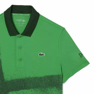 copy ofPolo Lacoste Tennis Novak Djokovic Fan Blauw/Marine Polo