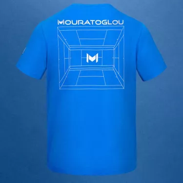 Mouratoglou Graphic T-shirt Marineblauw