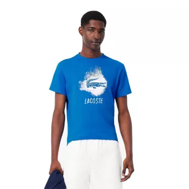 Lacoste Sport Graphic T-shirt Zwart