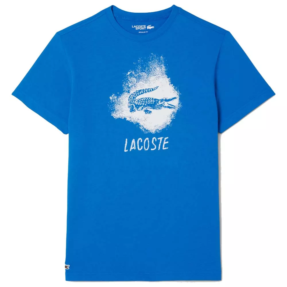 Lacoste Sport Graphic T-shirt Zwart