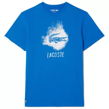 Lacoste Sport Graphic T-shirt Zwart