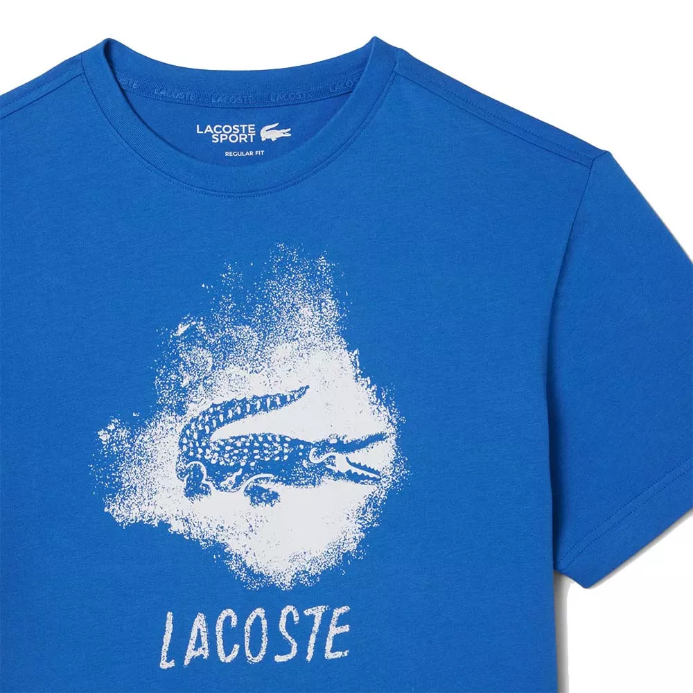 Lacoste Sport Graphic T-shirt Zwart