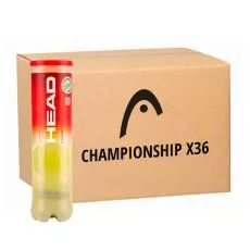 Doos 36 tubes van 4 Head Championship ballen
