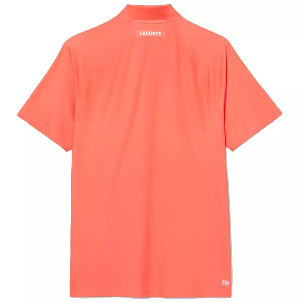 Lacoste Tennis Novak Djokovic Player Blauw / Wit Polo