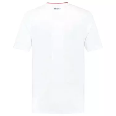 K-Swiss Hypercourt Mesh Crew T-shirt Petrolblauw