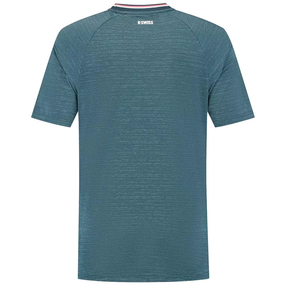 K-Swiss HypercourtTee Melange Blauw T-shirt