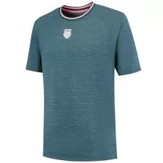 K-Swiss HypercourtTee Melange Blauw T-shirt