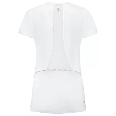 K-Swiss Hypercourt Round Neck Top 2 Wit T-Shirt
