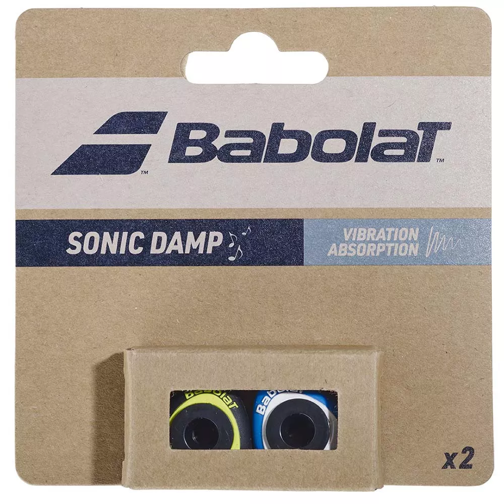 Babolat Sonic Damp Blue / Yellow x 2 Dempers