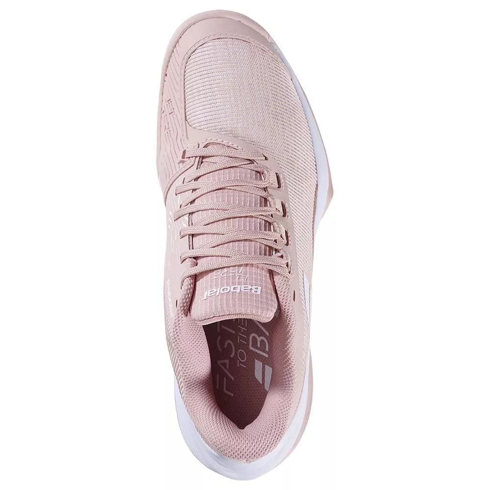 Babolat Jet Tere All Court Dames Wit / Lichtblauw schoenen