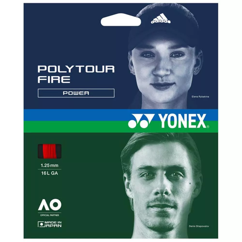 Yonex Poly Tour Fire 12m Snaar