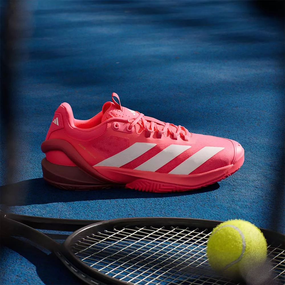 Adidas Adizero Cybersonic Clay Schoenen Zwart/Oranje