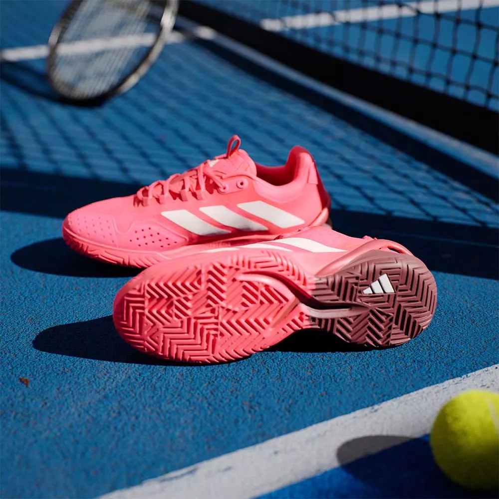 Adidas Adizero Cybersonic Clay Schoenen Zwart/Oranje