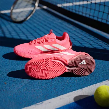 Adidas Adizero Cybersonic Clay Schoenen Zwart/Oranje