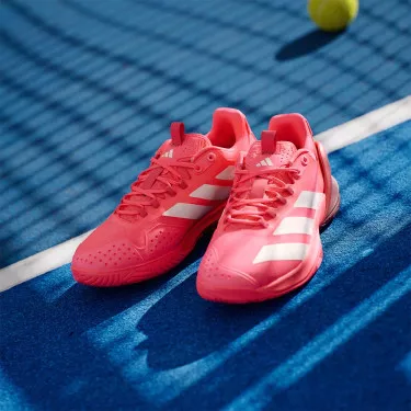 Adidas Adizero Cybersonic Clay Schoenen Zwart/Oranje