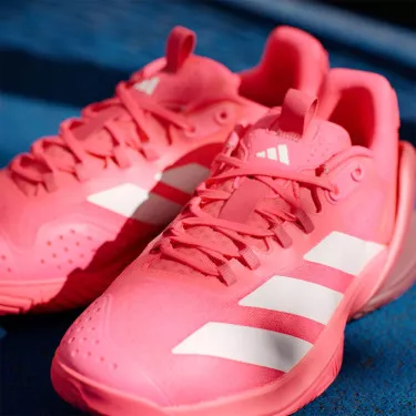 Adidas Adizero Cybersonic Clay Schoenen Zwart/Oranje