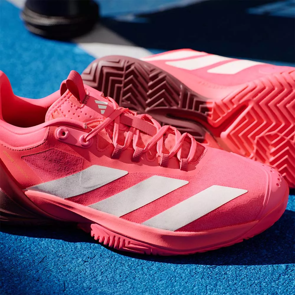 Adidas Adizero Cybersonic Clay Schoenen Zwart/Oranje