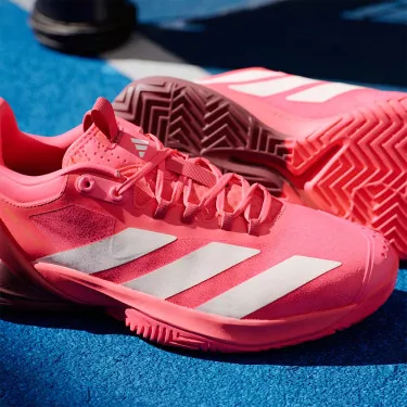 Adidas Adizero Cybersonic Clay Schoenen Zwart/Oranje