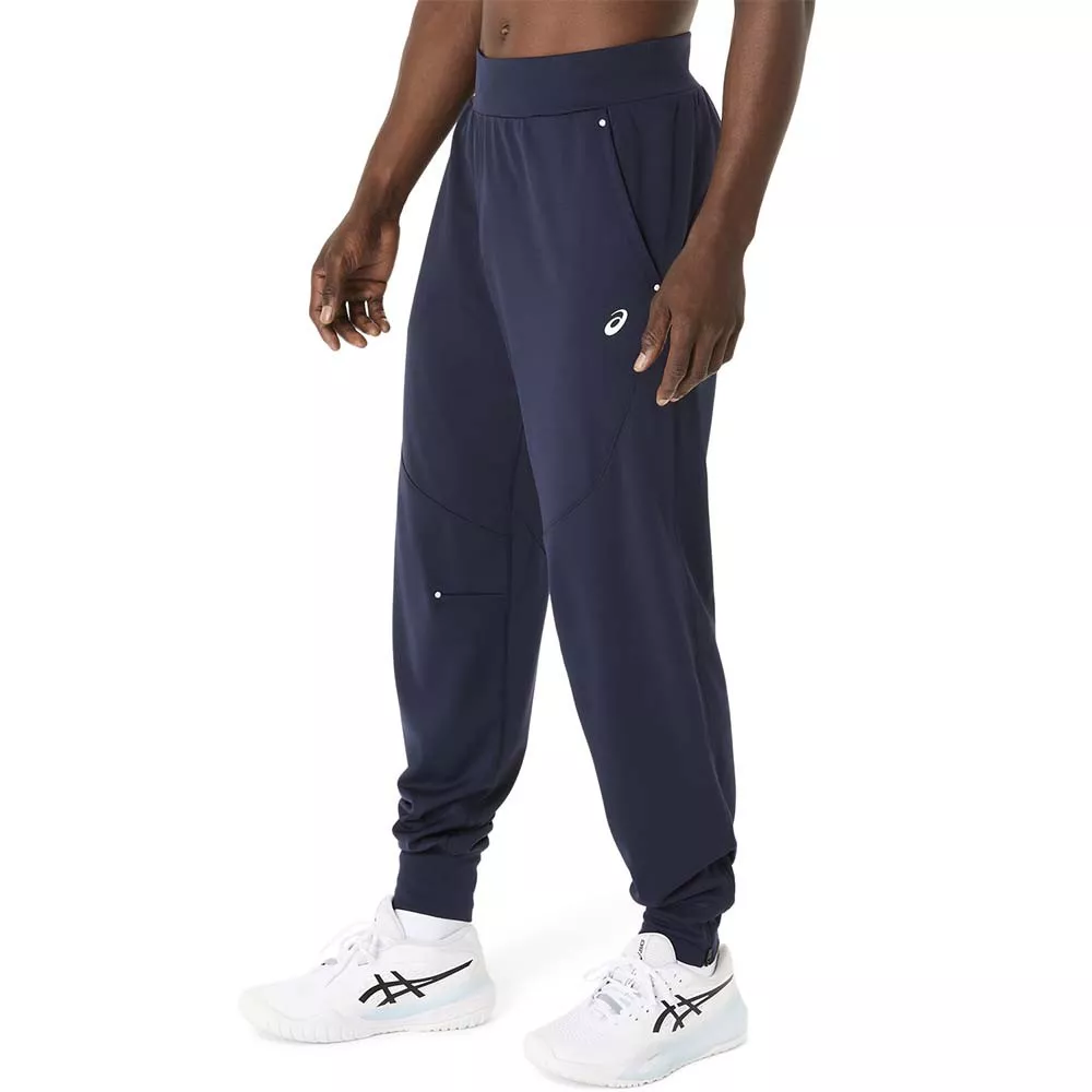 Asics Logo Broek Marineblauw
