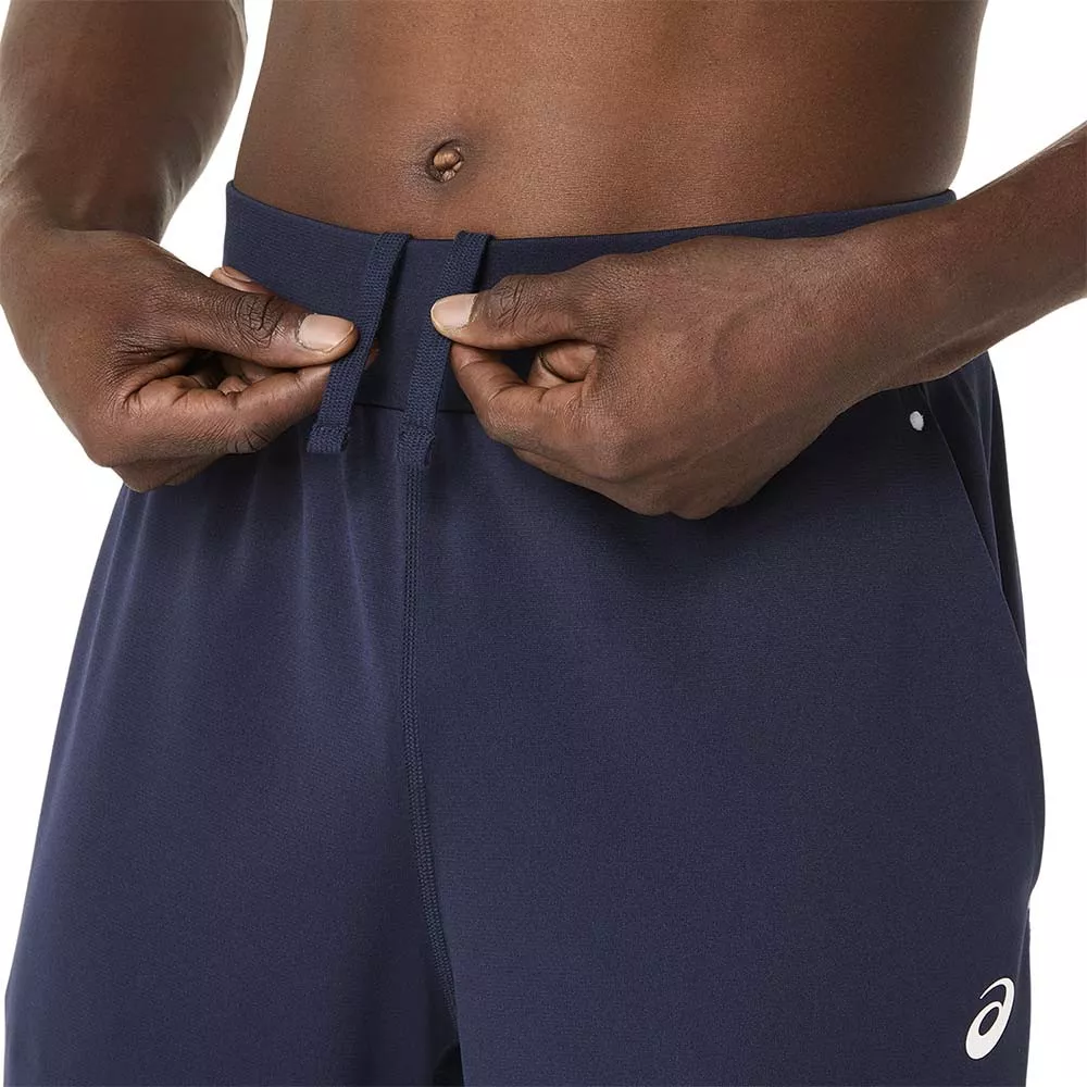 Asics Logo Broek Marineblauw