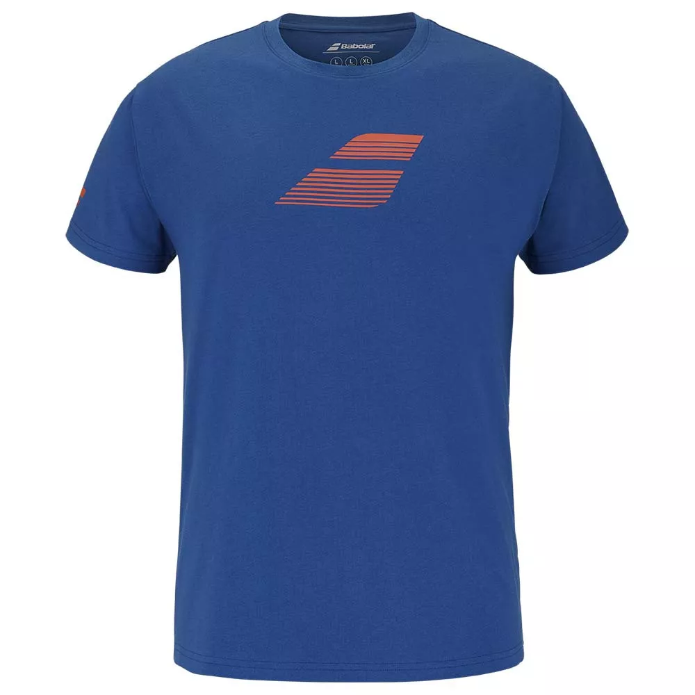 Babolat Exercise Big Flag Wit Tee