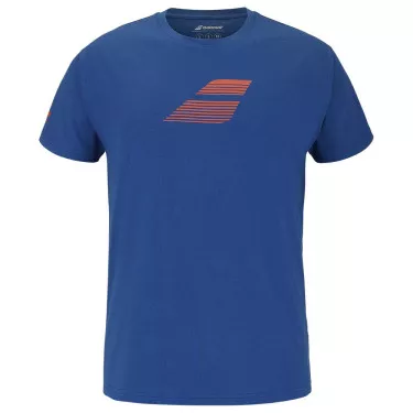 Babolat Exercise Big Flag Wit Tee