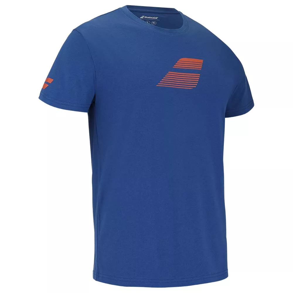 Babolat Exercise Big Flag Wit Tee