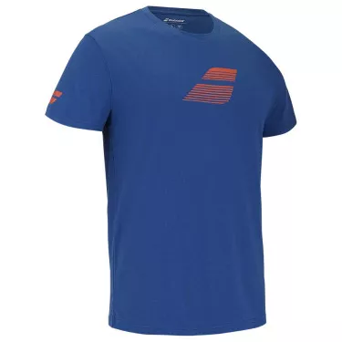 Babolat Exercise Big Flag Wit Tee