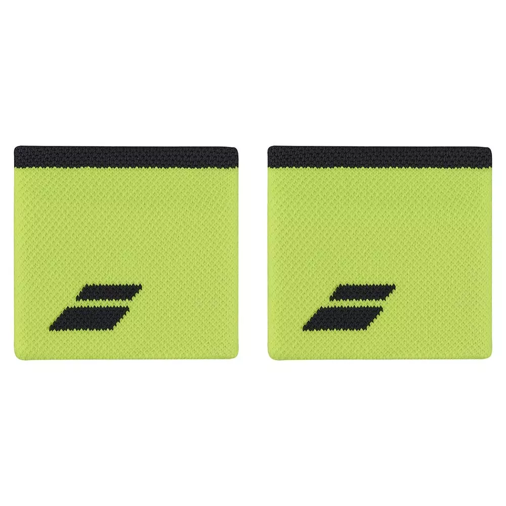 Babolat Logo Wit / Rood polsbandjes x 2