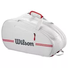 Wilson Team Padel Heather Grijs / Rood tas