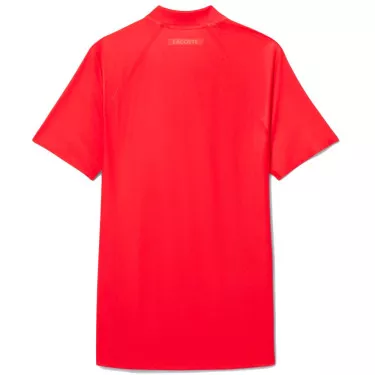 Lacoste Tennis Novak Djokovic Speler Poloshirt Rood/Bordeaux