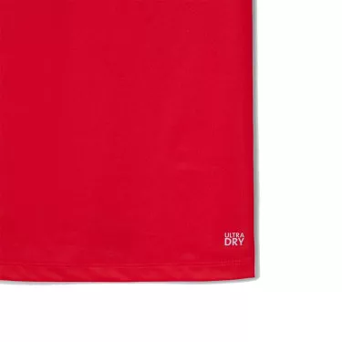 Lacoste Tennis Novak Djokovic Speler Poloshirt Rood/Bordeaux