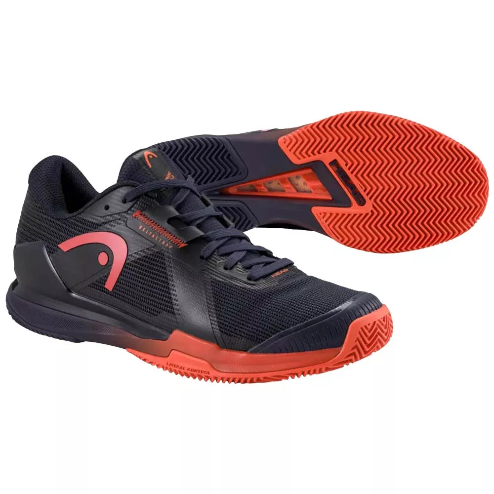 Head Sprint Pro 4.0 Donkerblauw / Rood Shoenen
