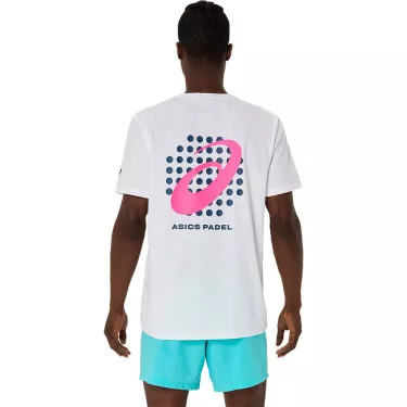 Asics Padel Court SS T-Shirt Lichtblauw