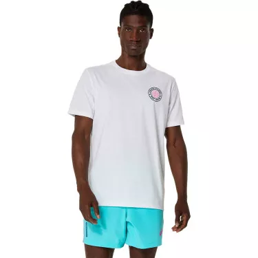 Asics Padel Court SS T-Shirt Lichtblauw