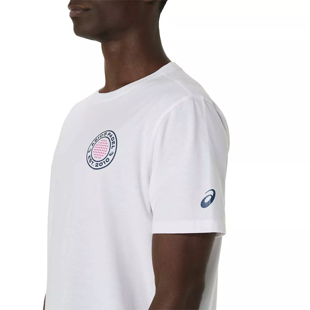 Asics Padel Court SS T-Shirt Lichtblauw