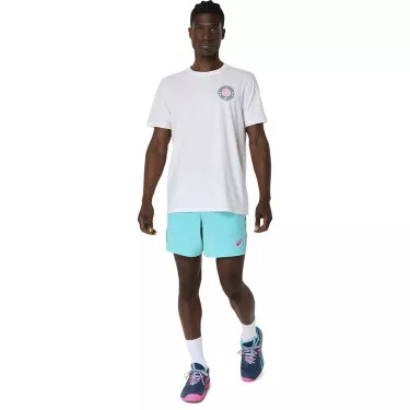 Asics Padel Court SS T-Shirt Lichtblauw