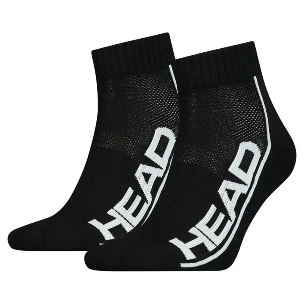 Socks Head Performance Quarter x 2 Zwart