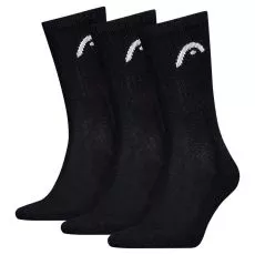 Socks Head Training x 3 Zwart