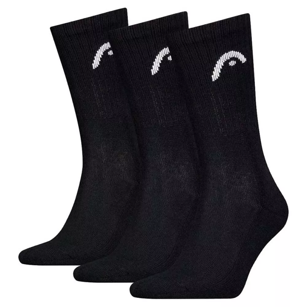 Socks Head Training x 3 Zwart