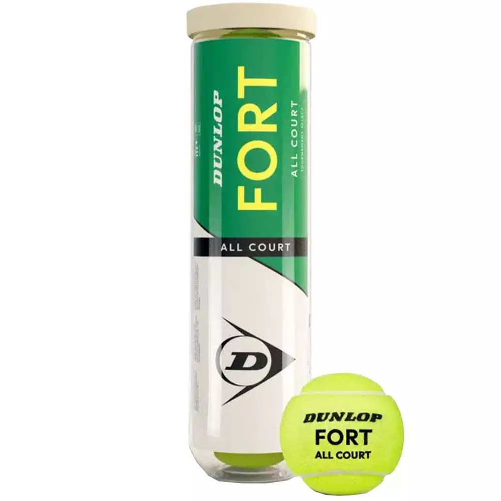 Dunlop Fort All Court 4 Stuks Geel