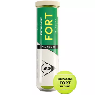 Dunlop Fort All Court 4 Stuks Geel